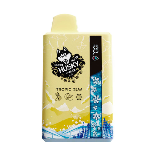Электронная сигарета Хаски Аир Макс 2.0 8000 Пина колада (Husky Airmax 2.0 8000 Tropic dew)