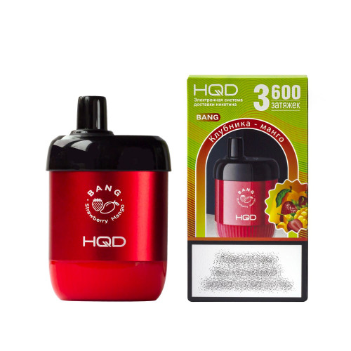 HQD Bang Strawberry Mango (hqd Бенг Клубника Манго)